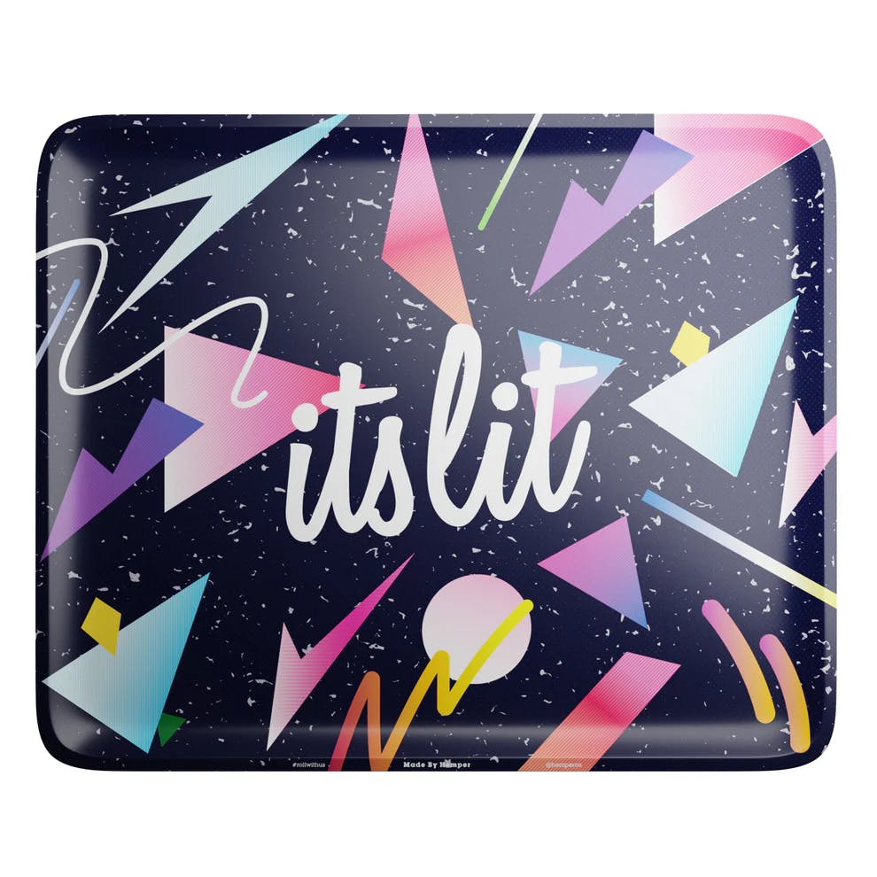 Hemper | It's Lit Party Rolling Tray | Large
