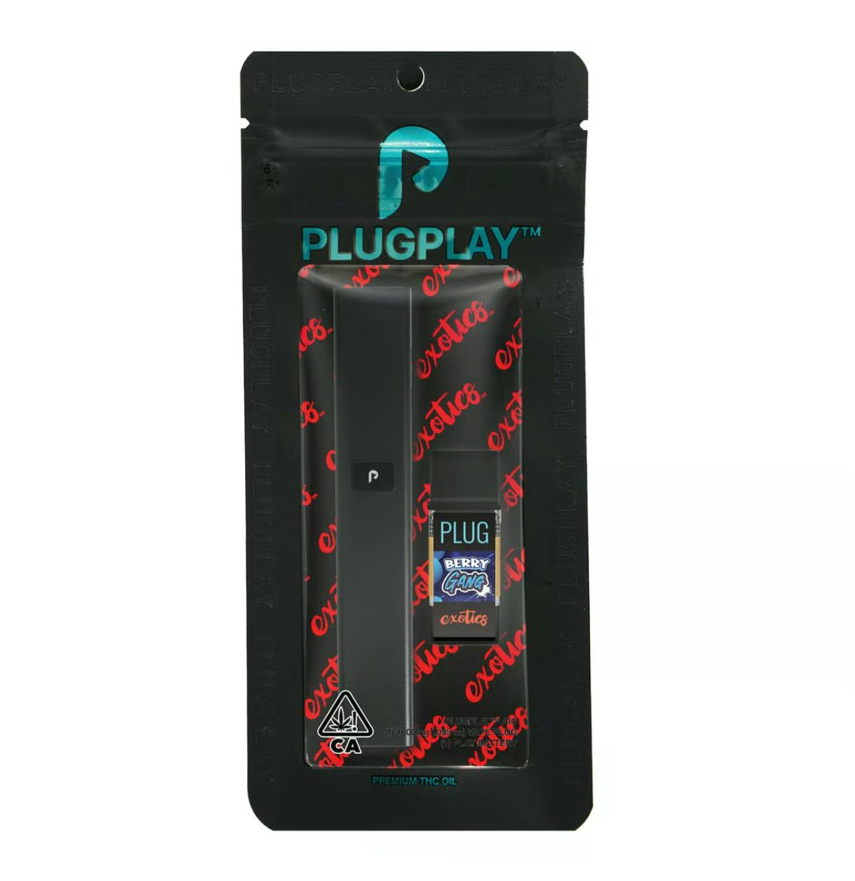 1g Berry Gang (Hybrid) PLUGPLAY Exotics All-in-One $45