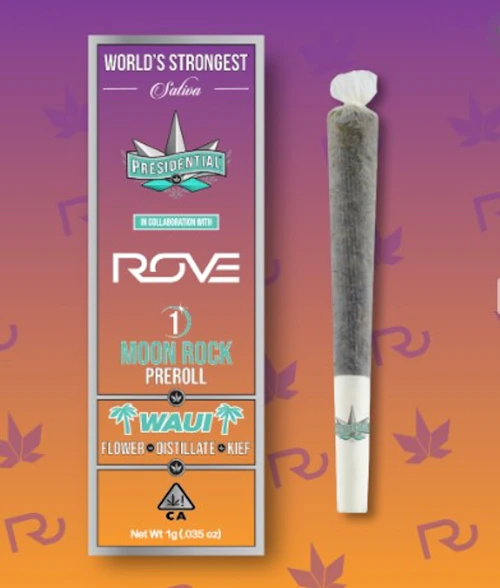 Presidential - 1g Moon Rock Infused Preroll - Waui