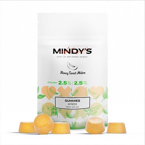 Honey Sweet Melon 1:1 CBD/THC Gummies Pouch