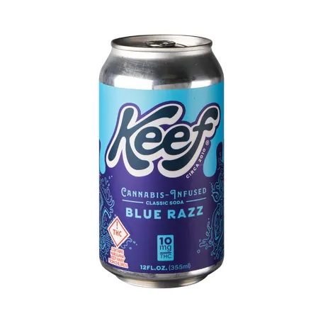 Keef Classic Soda Blue Razz | 10mg | Durango Organics (Grandview)