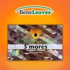 Koala Bars: Smores - Chocolate Bar 10pc 100mg