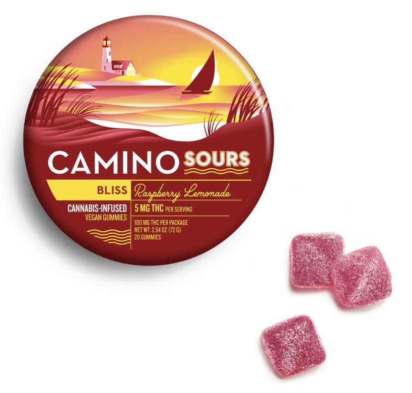 Camino Sours- 'Bliss' Raspberry Lemonade- 10mgTHC