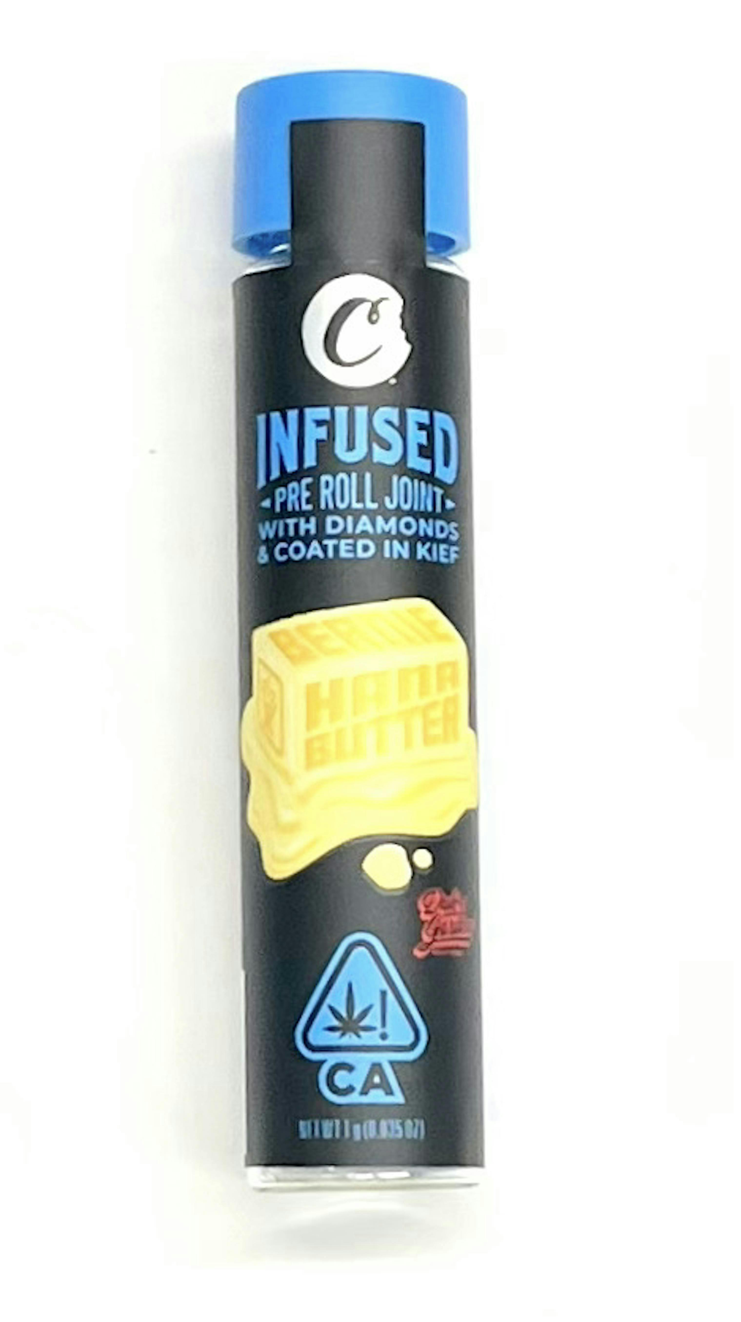 Pre-Roll | Cookies | Berniehana Butter - Infused Pre-Roll | 1g
