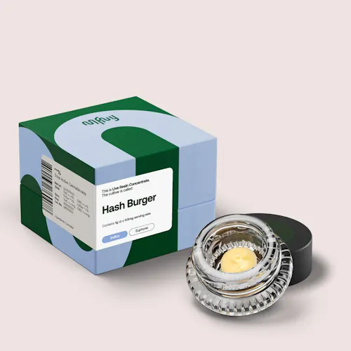 Hash Burger Live Resin Badder | 1g-1