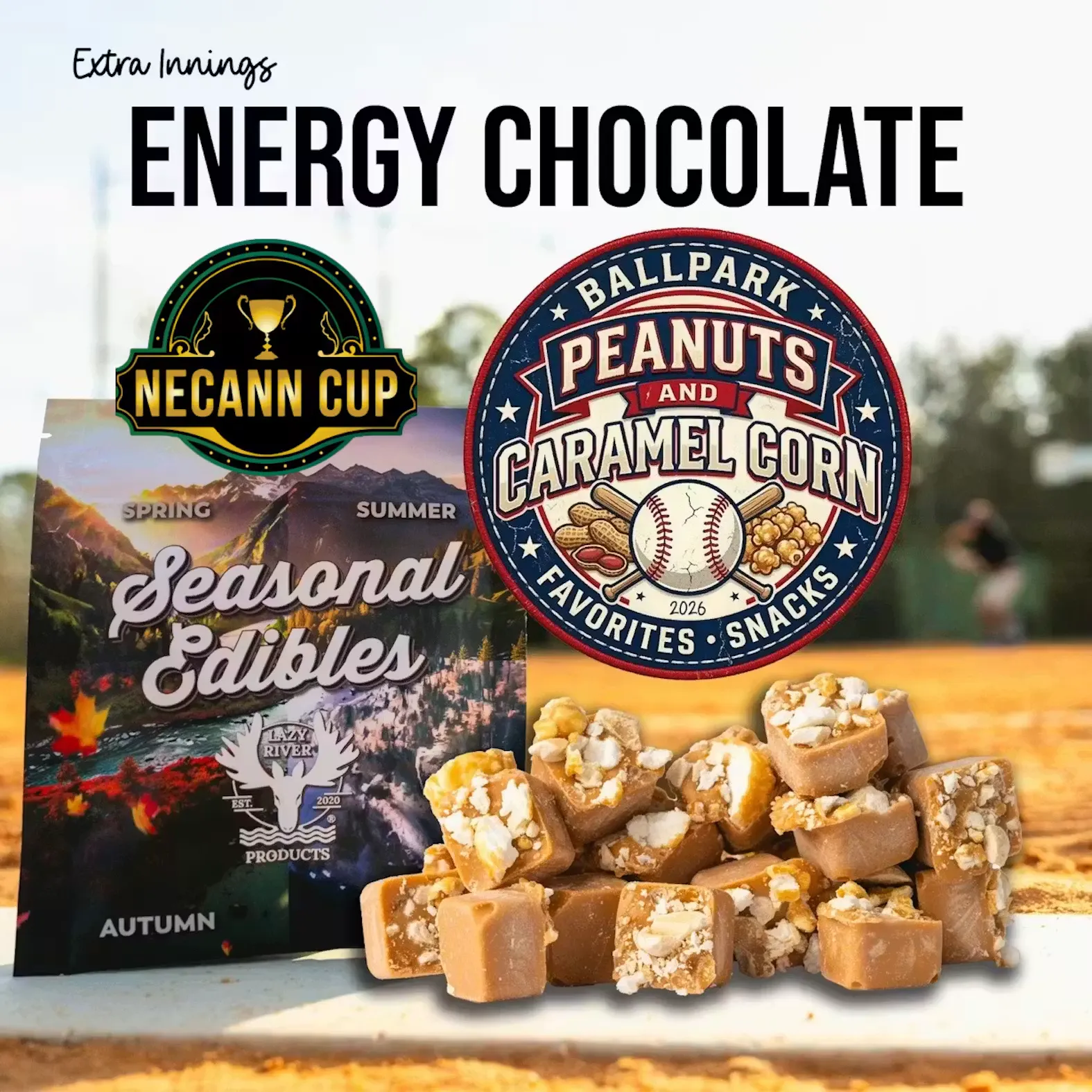 ENERGY Extra Innings Chocolates 20pk at Solar Cannabis Co. Weed