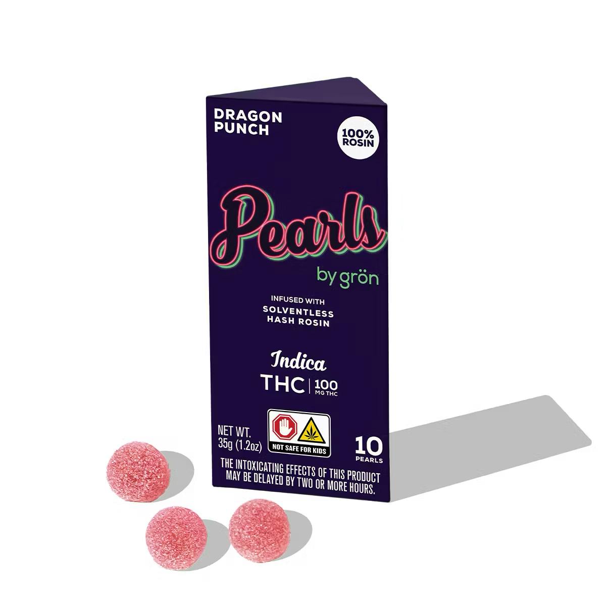 Grön Dragon Punch | Live Rosin Pearls 100mg - Illicit Gardens