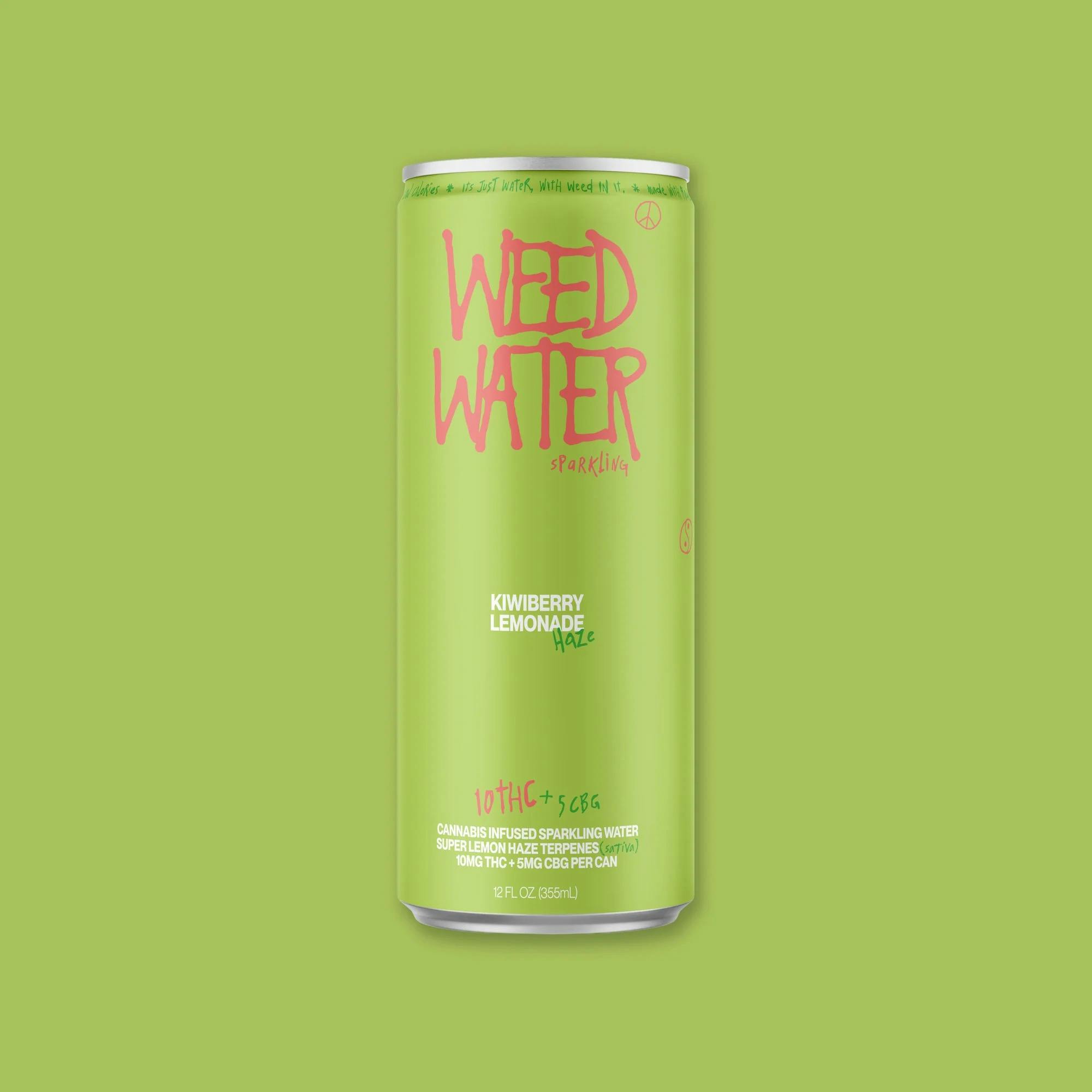 Product Weed Water - Kikiberry Lemonade Haze - 10mg - 12oz Can