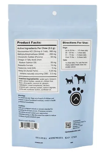 FOR PETS | UESC | Hemp Chewy Joint Bites | 30ct-1