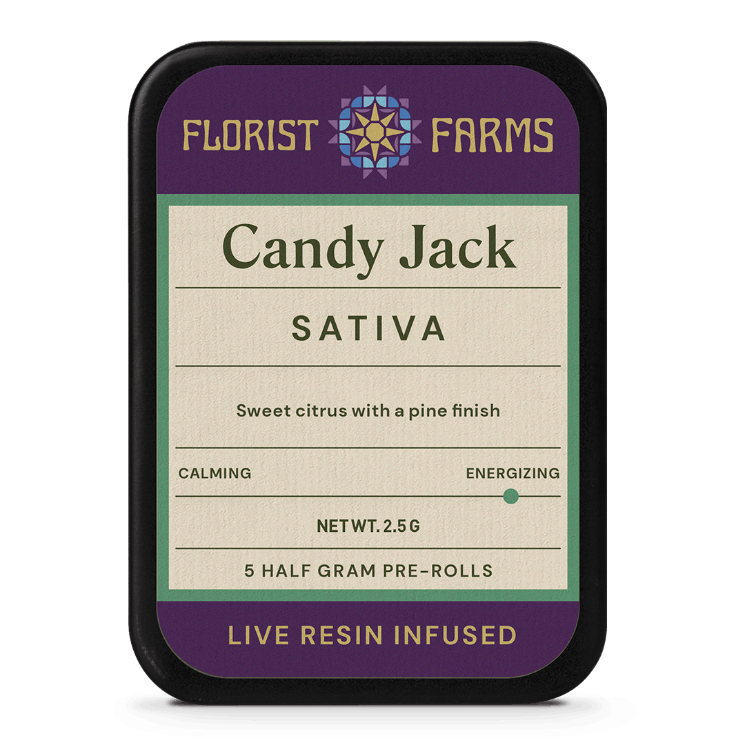 Infused Live Resin Candy Jack | 1/2 Gram Joints | 5pk