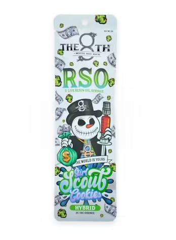 Product: THE 8TH | GIRL SCOUT COOKIES | RSO X LIVE RESIN | SYRINGE HYBRID