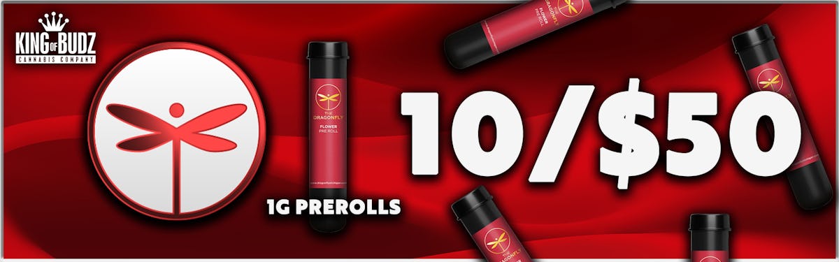 Dragonfly - 1g Preroll - 10 for $50