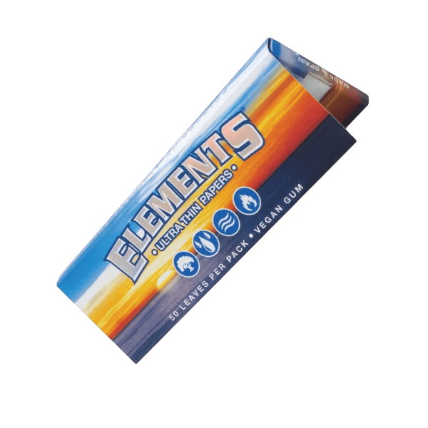 Elements 1 1/4 Size Slim Ultra Thin Rolling Papers 50pk