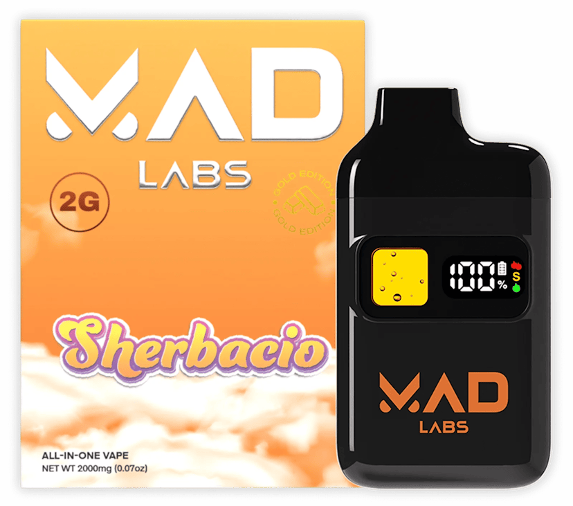 Mad Labs - 2g Disposable - Sherbacio