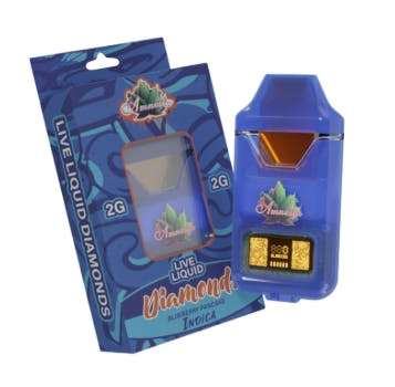AMNESIA | BLUEBERRY PANCAKE | LIQUID DIAMONDS | DISPOSABLE INDICA