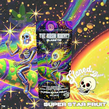 Stoned to the Bone - 1.3g Live Rosin Infused Preroll - Super Star Fruit