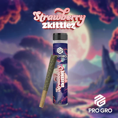 Pro Gro - 1g Preroll - Strawberry Zkittlez