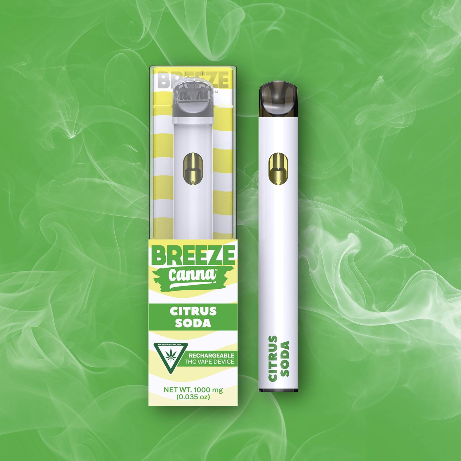 Product: Citrus Soda - Classic 1g PLUS Vape Device