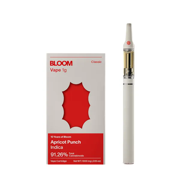 Bloom Classic Cart Apricot Punch (I) 1g (indica, cartridges)