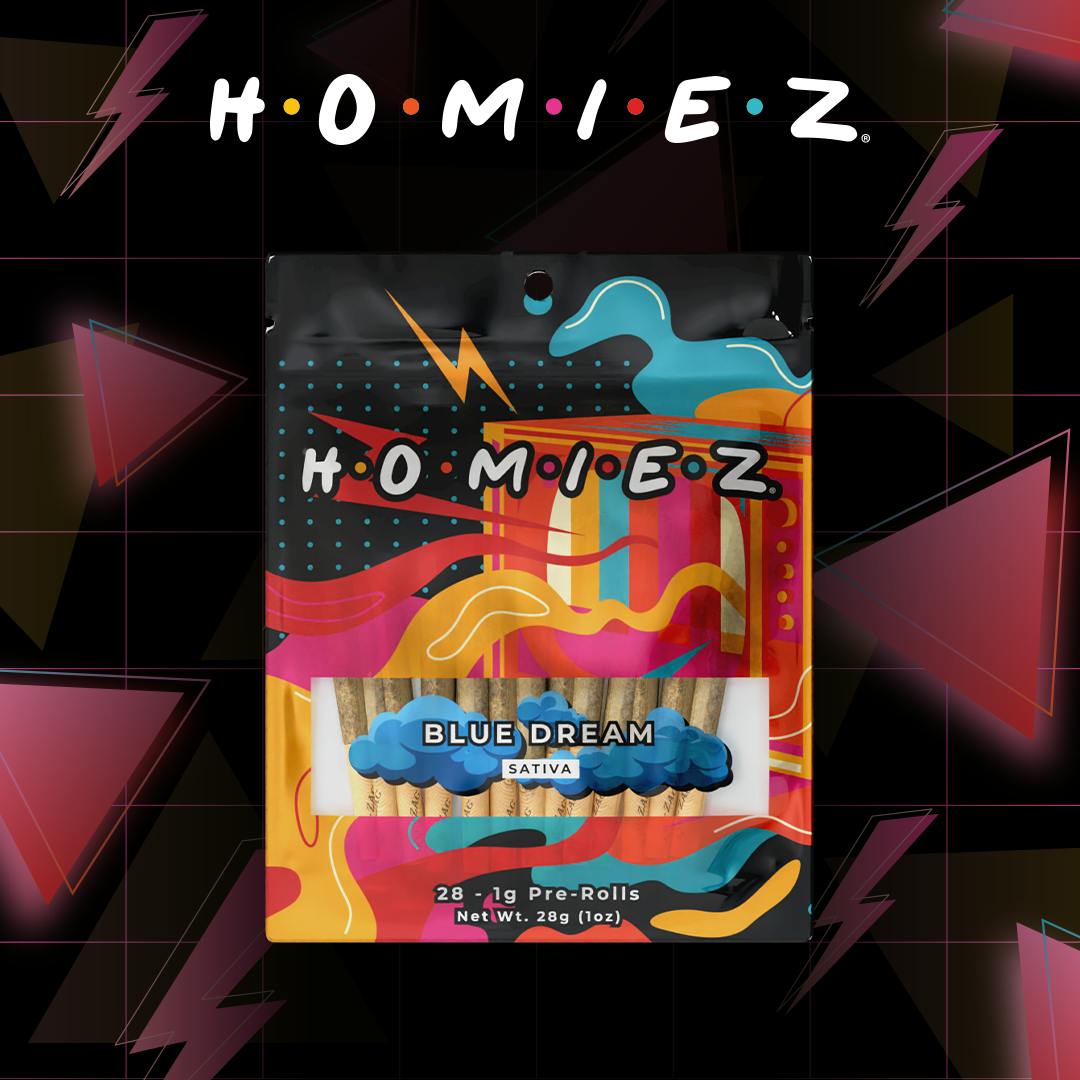 Homiez - 28-Pack 1g Prerolls - Blue Dream