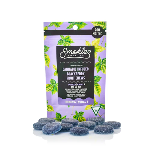 Smokiez - 200mg Gummies - Sweet Blackberry