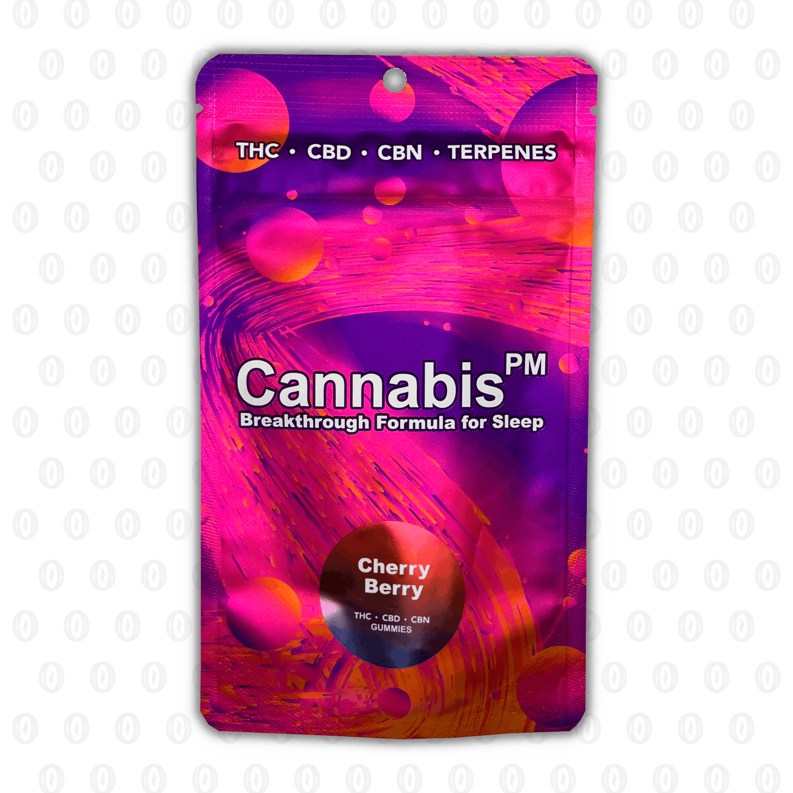 Cannabis PM | Gummies - 50mg, 1:1:1, THC:CBD:CBN - Cherry Berry