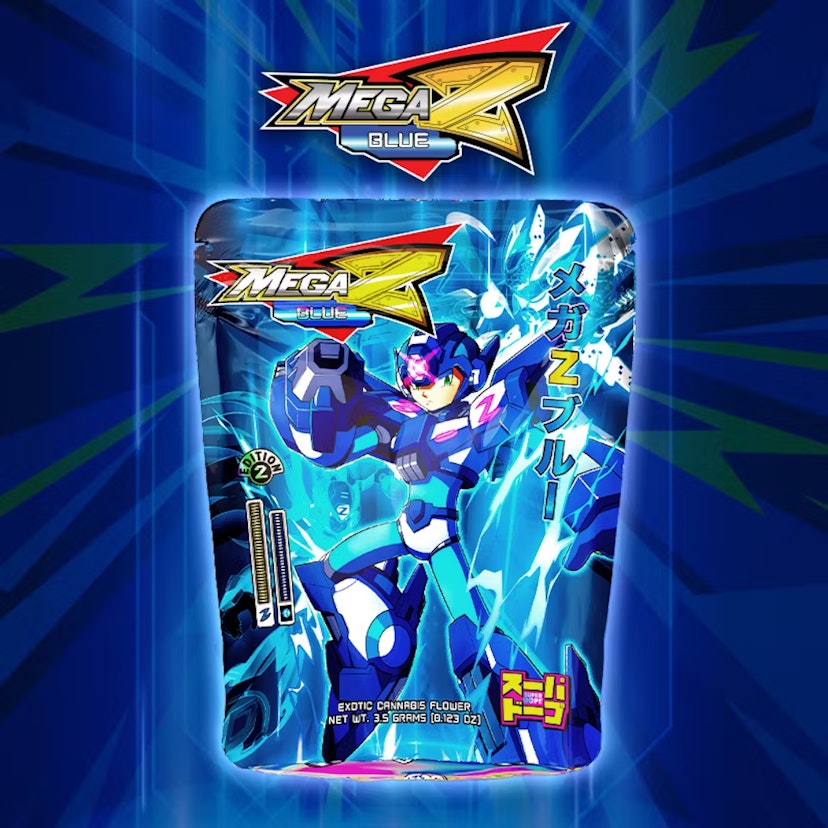 Super Dope Prepackaged Flower | Mega Z Blue