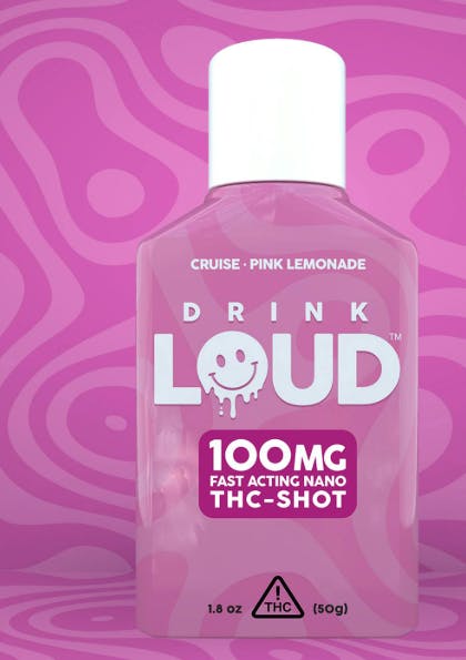 Rove - Loud Beverage - THC Cruise Shot - Pink Lemonade (100mg)
