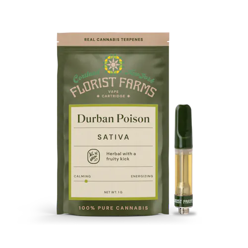 FLORIST FARMS | VAPE CART | DURBAN POISON | 1G-active