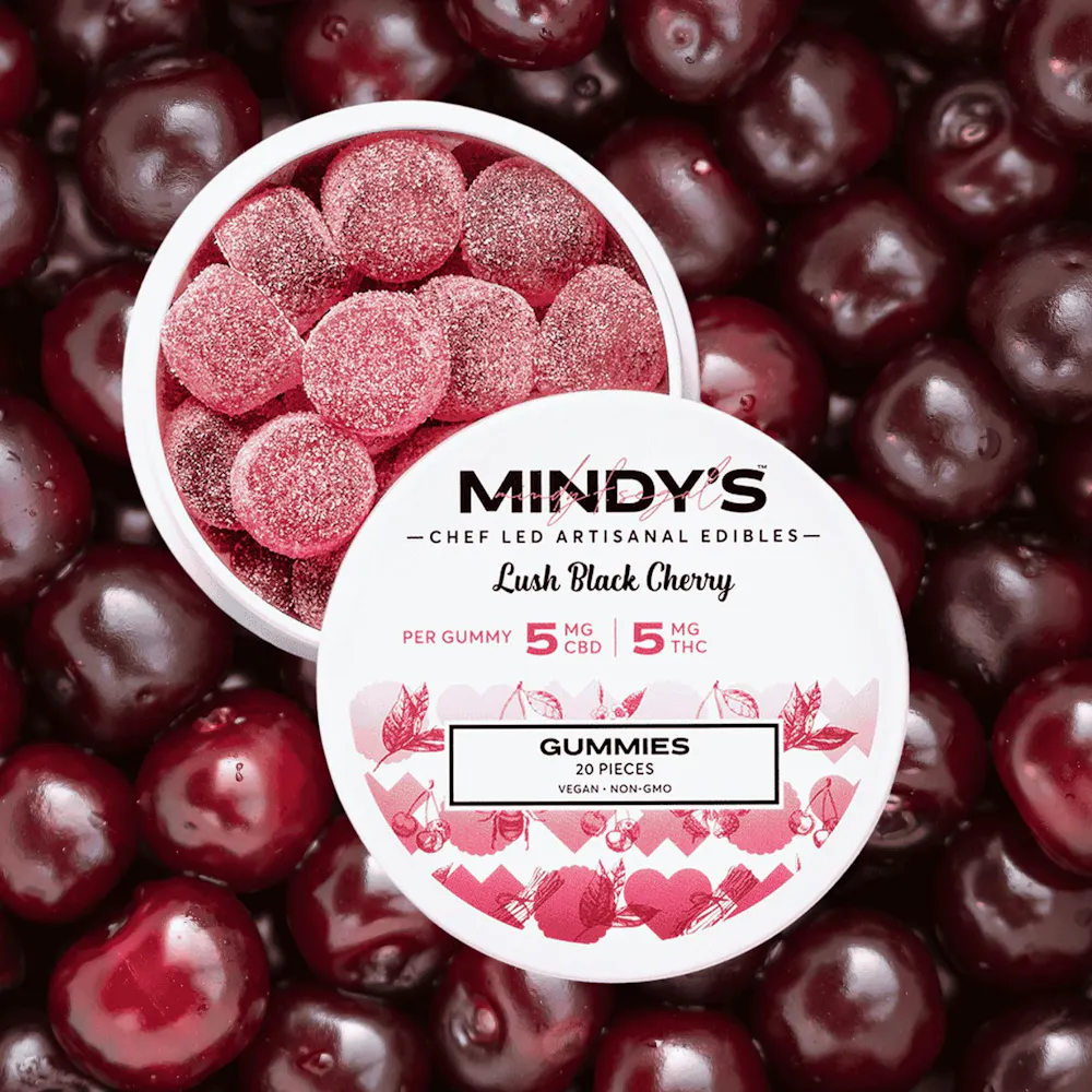 Product MIndy's Lush Black Cherry 1:1 Gummies