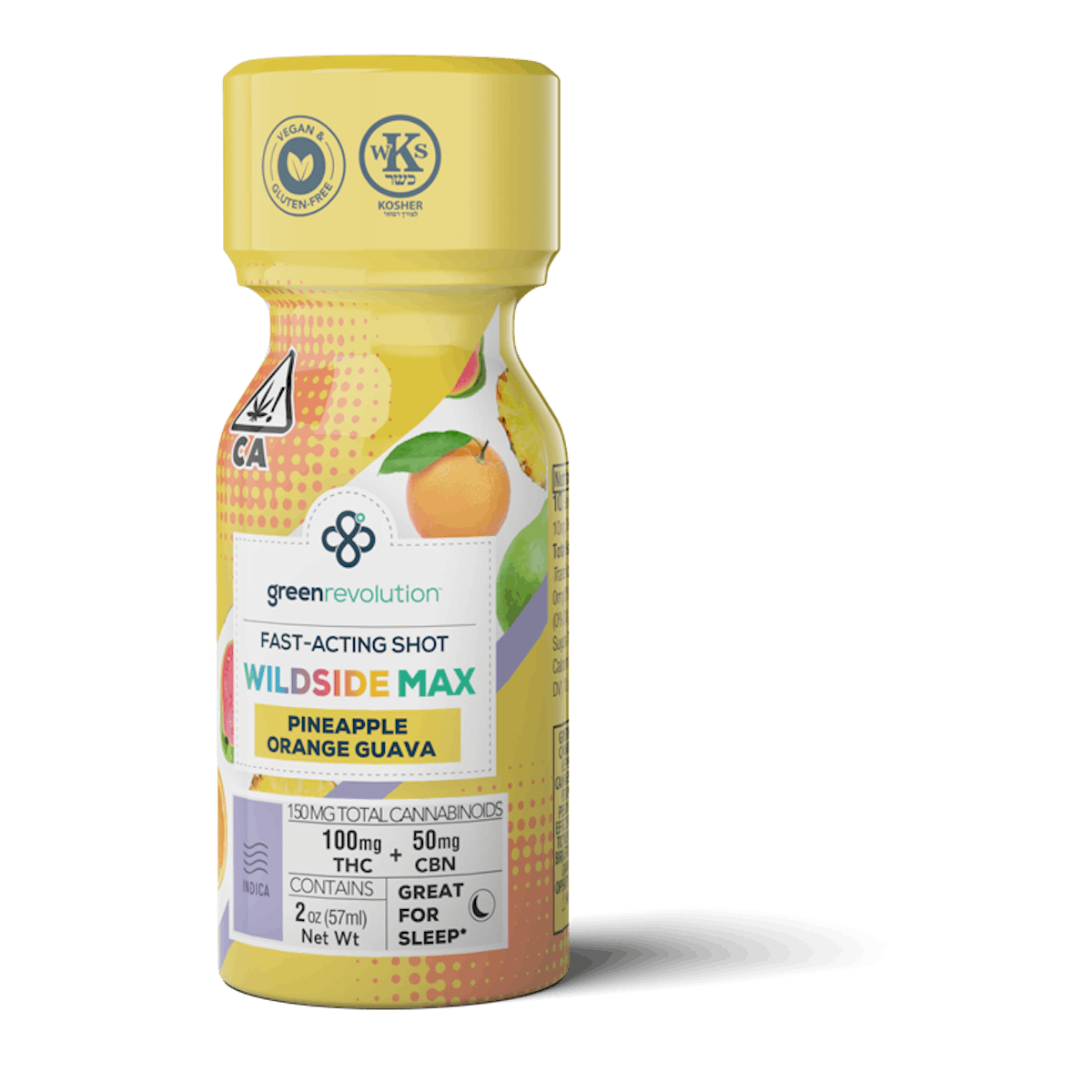 Photo of Green Revolution Pineapple Orange Guava | 2:1 Nano Shot MAX 100mg | 2oz