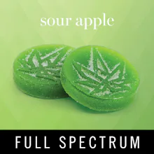 Levitate - 100mg Full Spectrum Gummies - Sour Apple