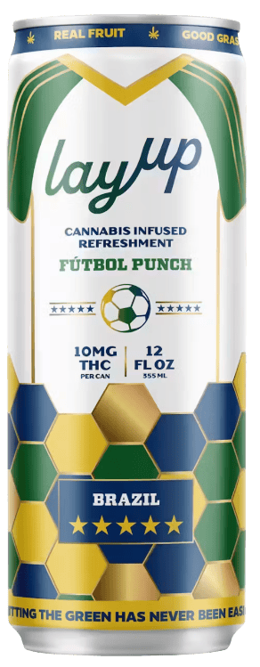 LayUp Futbol Punch - Infused Beverage - 10mg THC 12oz
