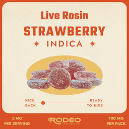 Strawberry Rosin Gummies