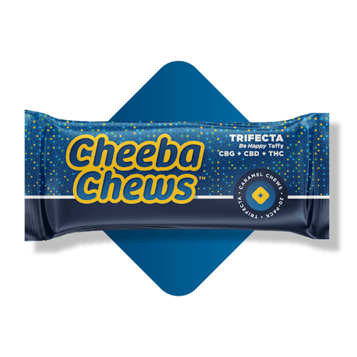  Cheeba Chews Trifecta 1:1:1 250mg CBD/250mg THC/250mg CBG photo