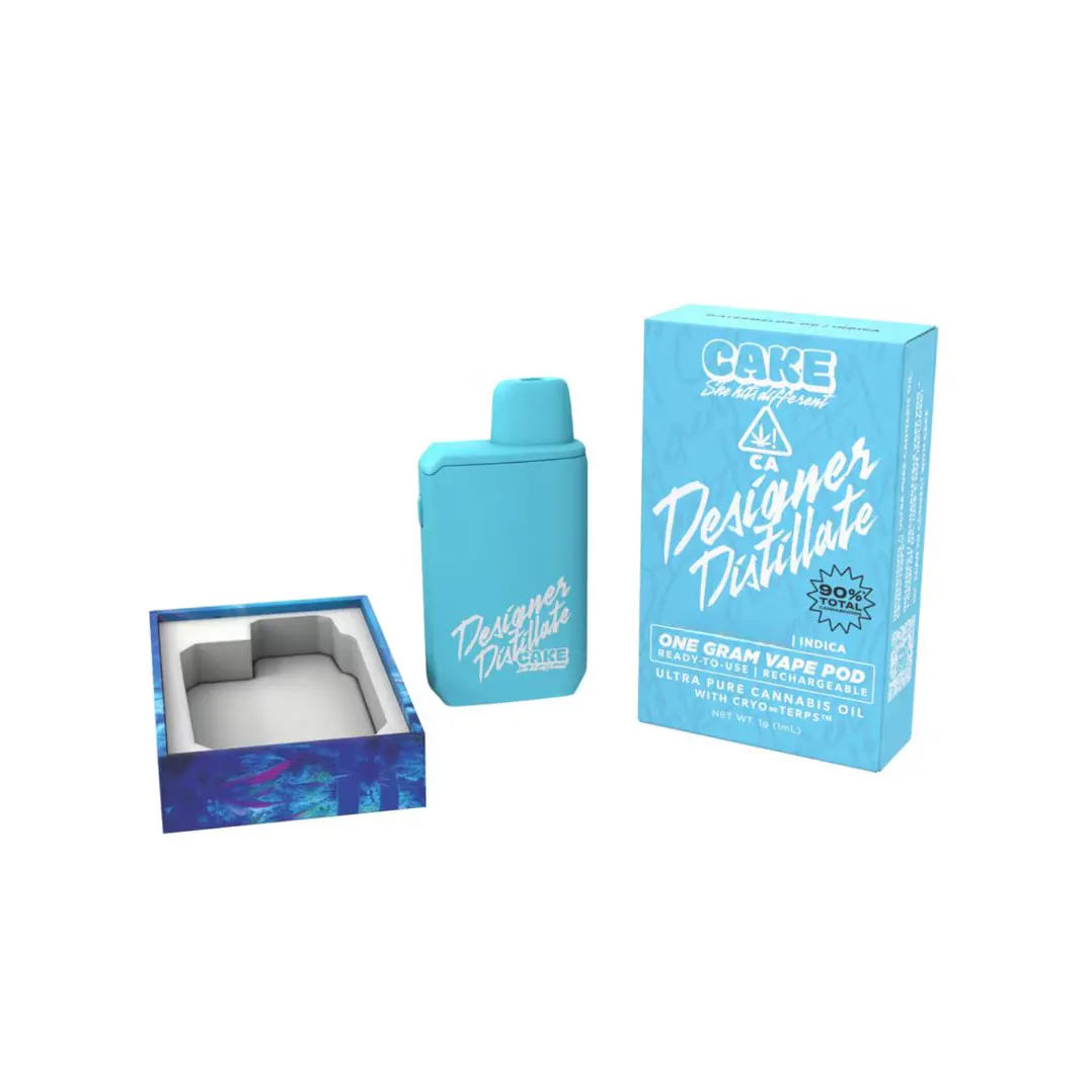 CAKE - Wild Cherry Zkittlez (Indica) All-In-One Vape at Wellgreens