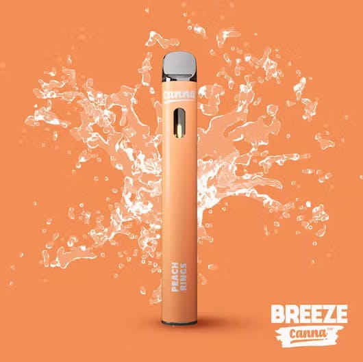 Product: BREEZE | SWEET PEACH | DISPOSABLE HYBRID
