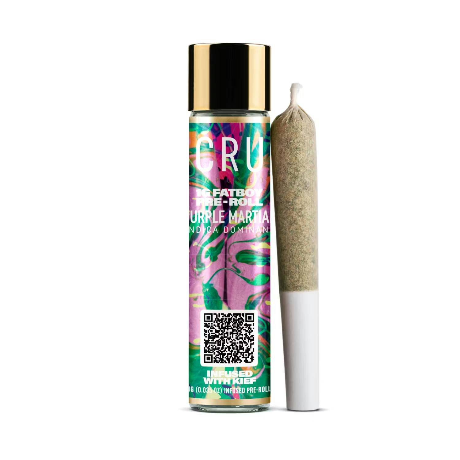 CRU | Purple Martian Fat Boy Infused Pre-Roll