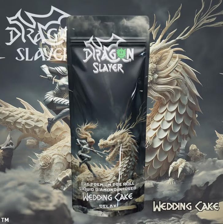 Product: Dragon Slayer | Wedding Cake 1.2g Infused Pre-Roll