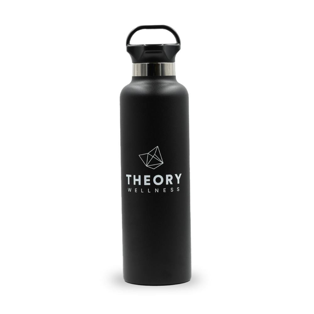 Theory Wellness Logo Water Bottle