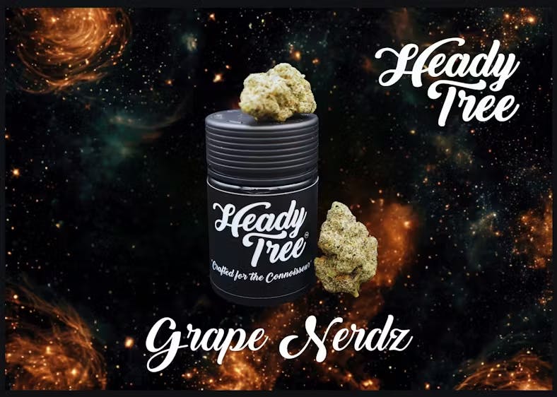 Heady Tree | Grape Nerdz | Flower | 3.5g