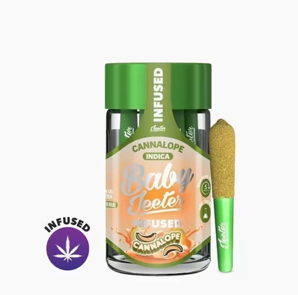 Baby Jeeter | Cannalope | 2.5G (5 x 0.5G) Infused Pre-Rolls