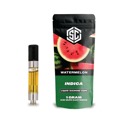 Society C - 1g Liquid Diamond Cart - Watermelon - CARTRIDGES by Society C at King of Budz