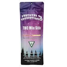 Northern Connections - 200mg THC Mix Stix - Strawberry Lemonade