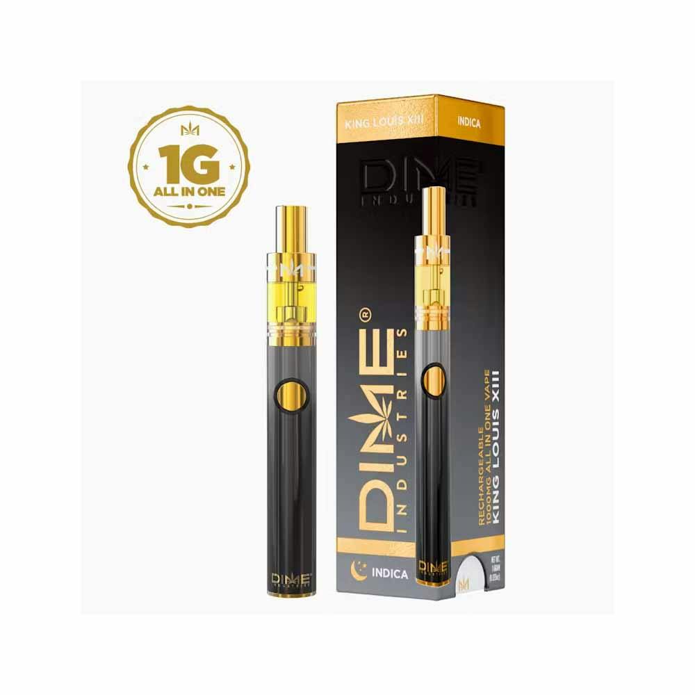 King Louis XIII - 1g Live Resin Disposable - DIME | Bloom Brothers