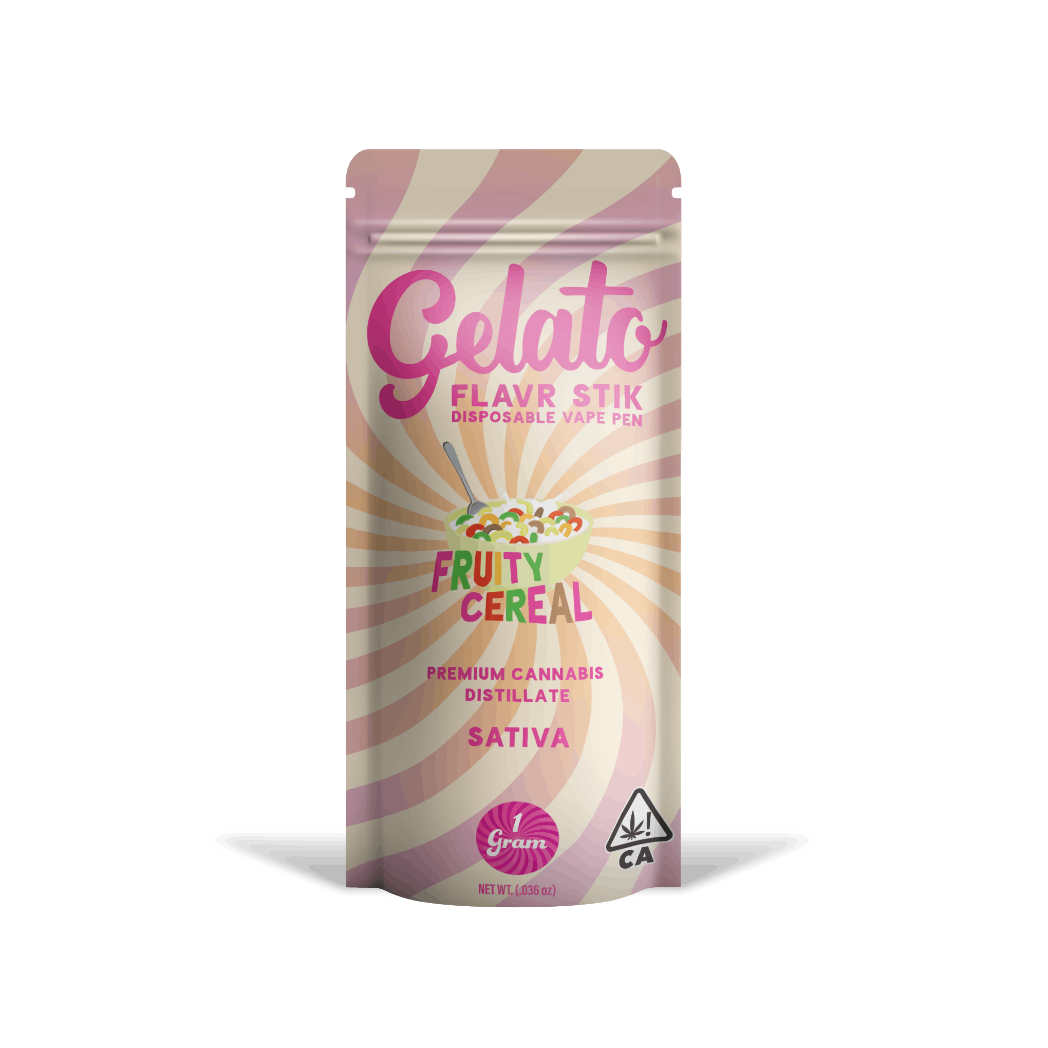 Gelato GELATO | FRUITY CEREAL | DISPOSABLE SATIVA — VAPORIZERS