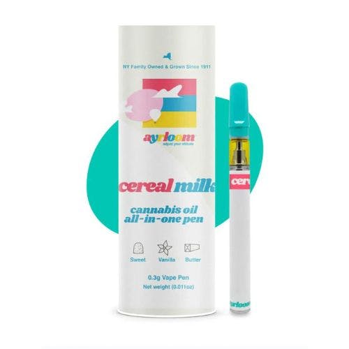 Ayrloom | Cereal Milk | Cannabis Oil All-In-One  Disposable Vape Pen