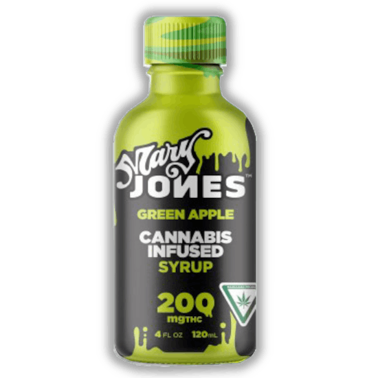 Product: Mary Jones | Syrup - 200mg - Green Apple