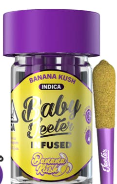Product Banana Peel Infused Pre Roll 5pk (Hash Oil + Kief + Terpenes)