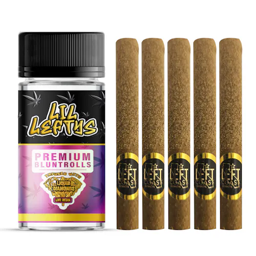 Left Coast Lil Leftys Infused BLUNT – Monster Cookies 2g-active